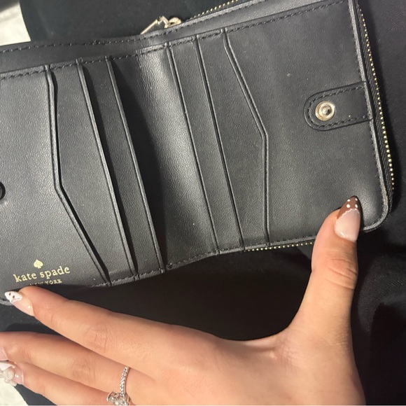 Kate Spade Black and Tan Wallet - Picture 4 of 7